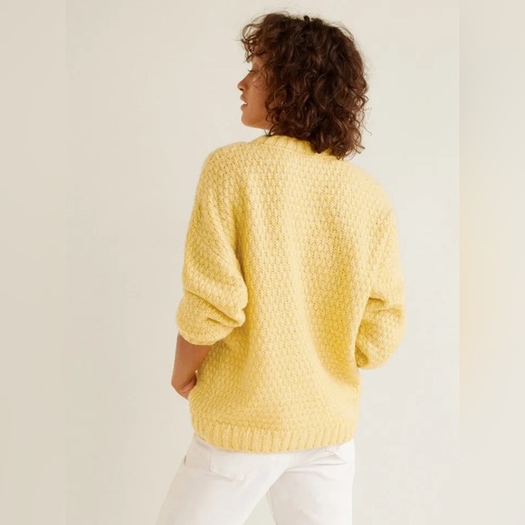 MANGO | Mustard Knit Sweater - Picture 9 of 12